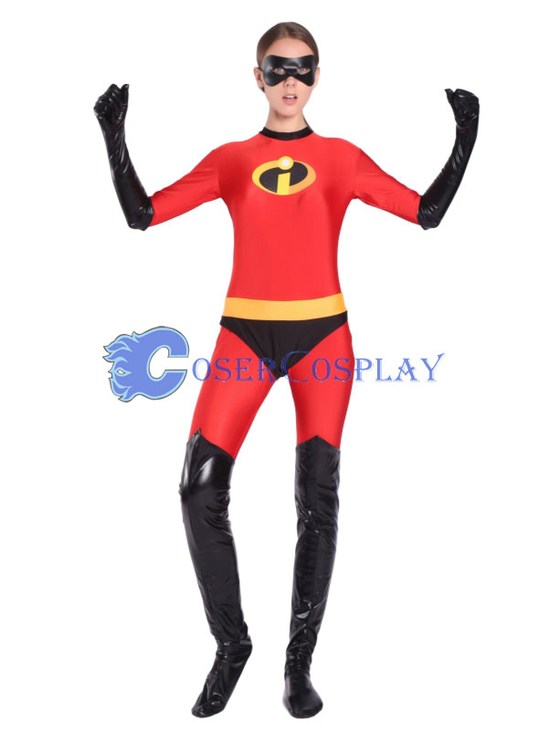 The Incredibles Elastigirl Helen Parr Sexy Halloween Costumes